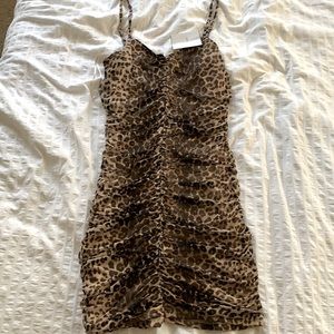 Brand new leopard print dress